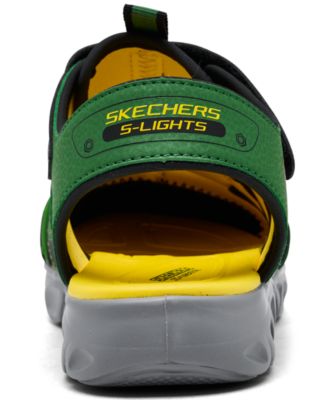 Little Boys John Deere: Hypno-Splash Light-Up Sandals from Finish Line