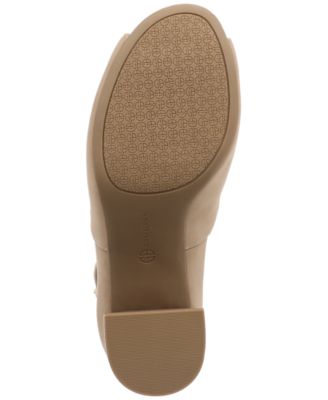 Women's Gaell Block Heel Peep Toe Shooties, Created for Macy's