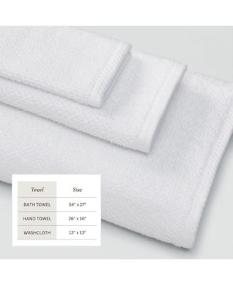Cotton Textured 6-Piece Bath Towel Set