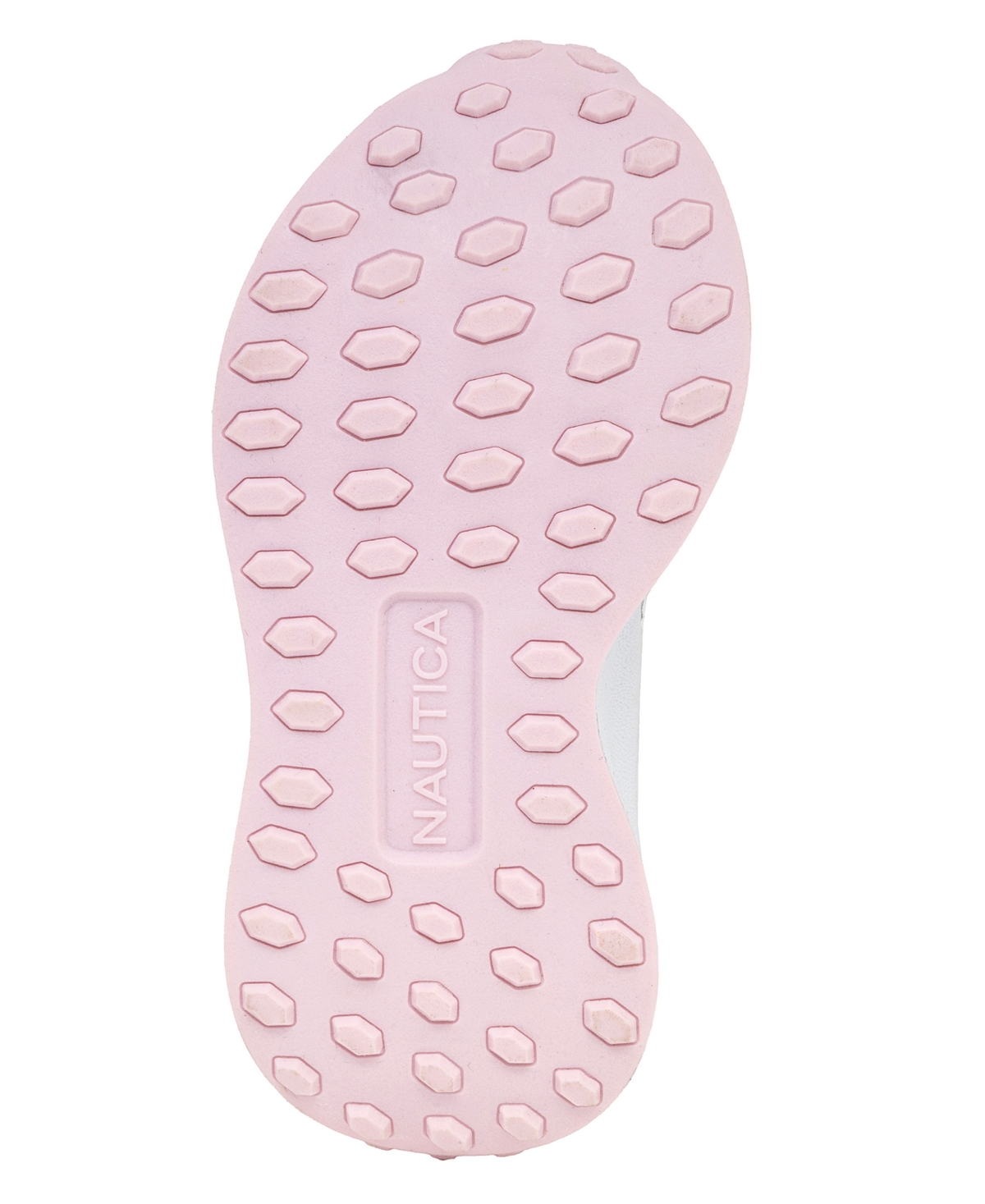 Nautica Toddler And Little Girls Kian Athletic Sneakers In White,iri,gray