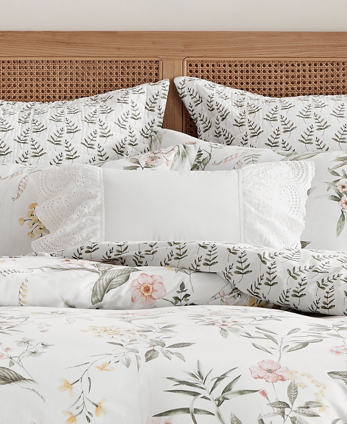 Levtex Viviana Ruffle Decorative Pillow, 12" X 24" In White