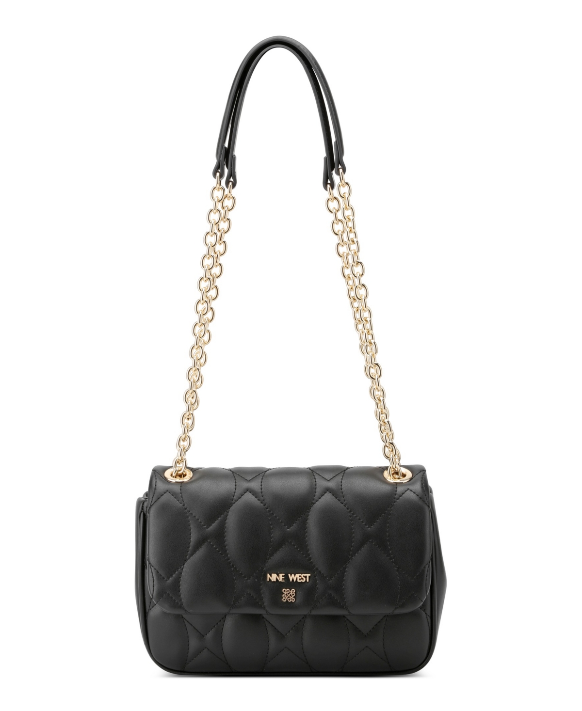 Rue Chain Convertible Flap Crossbody Bag - Black