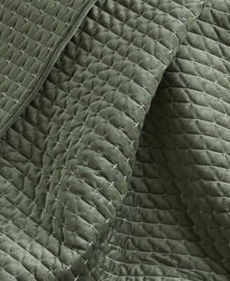 Velvet Stitch Reversible Quilted Throw, 50" x 60"