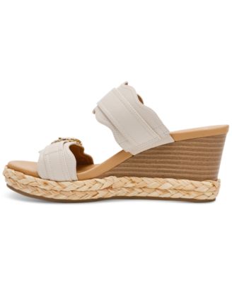 Women's Elio Double Buckle Wedge Sandals