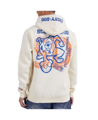 Men's Cream Scooby-Doo Training Camp Pullover Hoodie