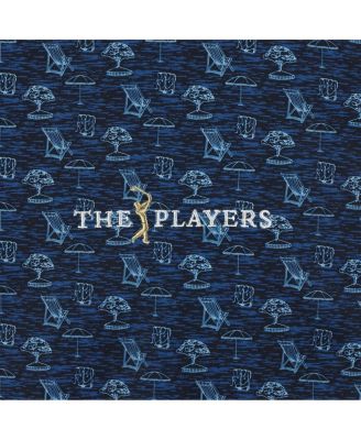 Men's Navy THE PLAYERS ProDry All Over Print Polo Shirt