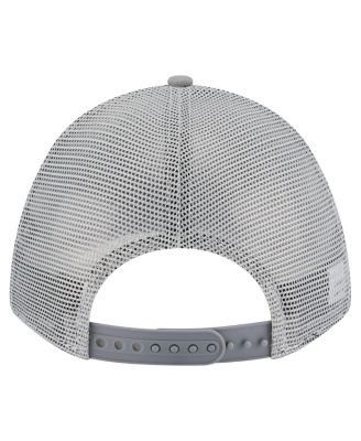 Men's Gray Arizona Diamondbacks Color Pack A-Frame 9FORTY Trucker Adjustable Hat