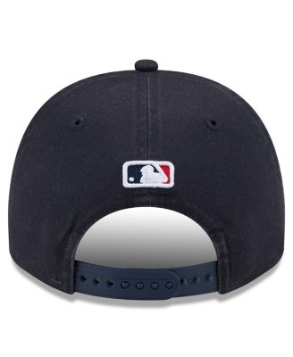 Men's Navy Atlanta Braves 2025 Jackie Robinson Day Golfer Adjustable Hat