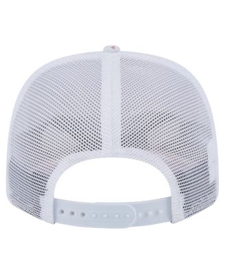 Men's White Chicago Bears Adventure Flamingo Pattern 9SEVENTY Stretch-Snap Hat