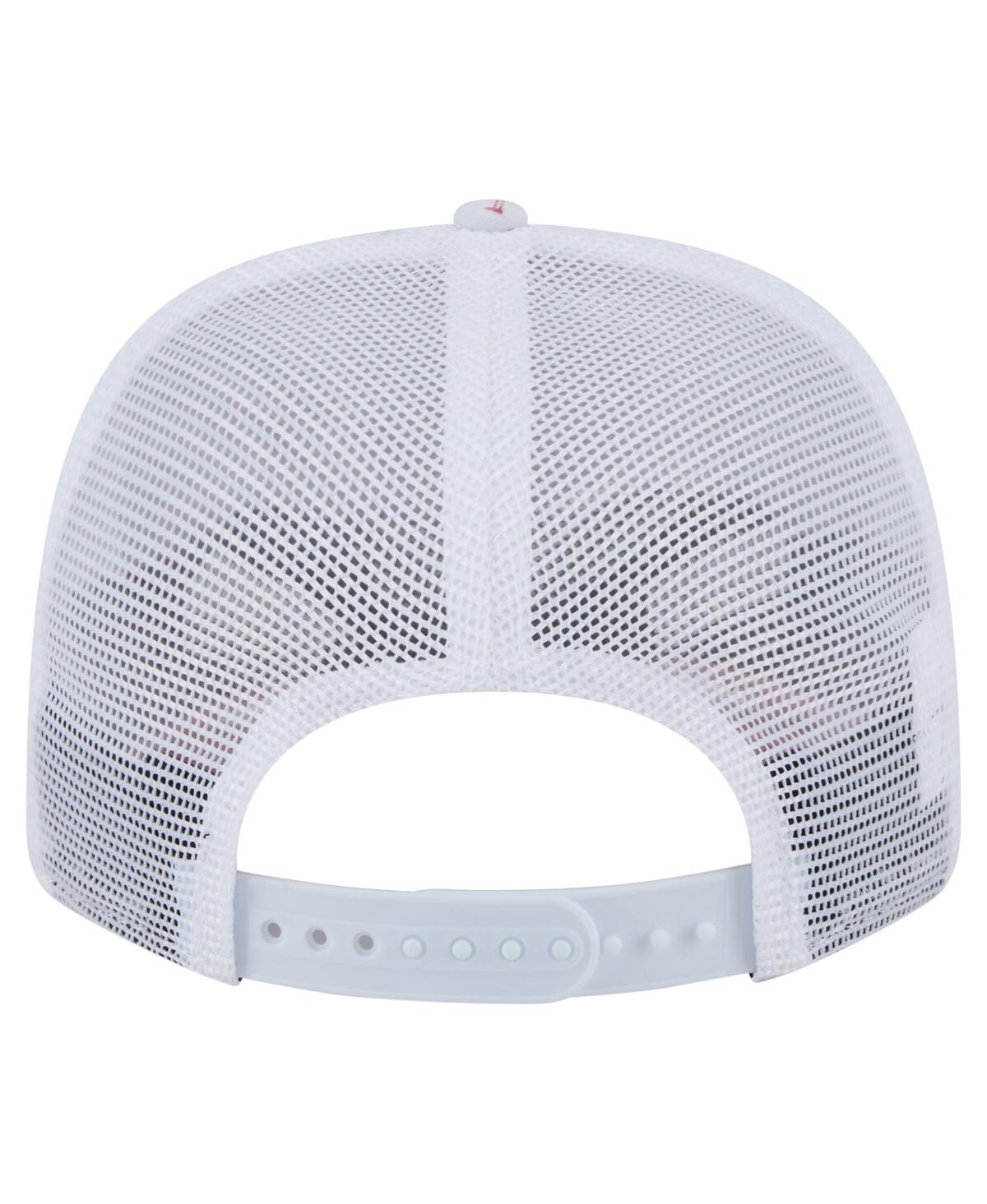 New Era Men's White Chicago Bears Adventure Flamingo Pattern 9seventy Stretch-snap Hat In White