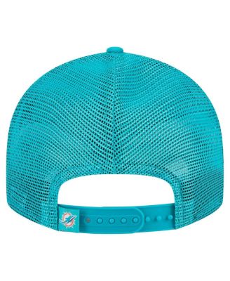 Men's Aqua Miami Dolphins Low Profile 9FIFTY Snapback Hat