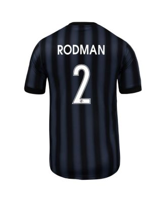 Men's Trinity Rodman Black Washington Spirit 2025 Blackout Kit Replica Player Jersey