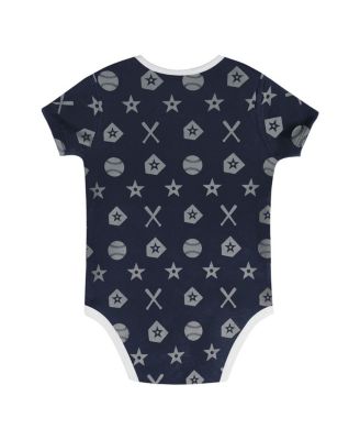 Baby Boys and Girls 2-Piece Navy New York Yankees On Deck Diaper Cover Set