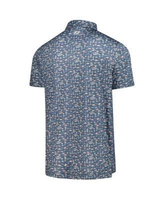 Men's Blue WM Phoenix Open ProDry All Over Print Polo Shirt