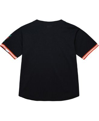 Men's Black Florida Gators On The Clock Full-Button Fashion Jersey