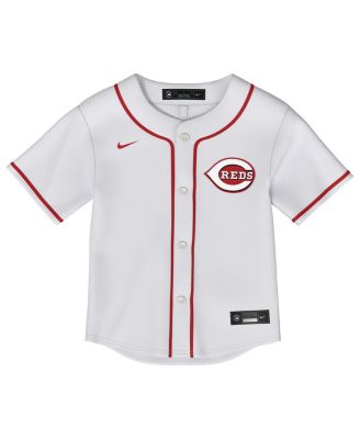 Toddler White Elly De La Cruz Cincinnati Reds Replica 2.0 Player Jersey