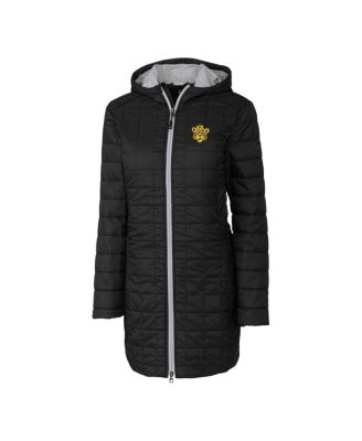 Women's Black Missouri Tigers Vault Rainier PrimaLoft Eco Hooded Long Coat