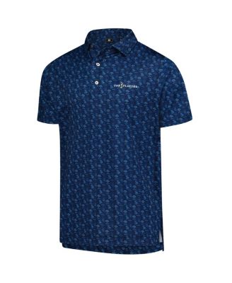 Men's Navy THE PLAYERS ProDry All Over Print Polo Shirt