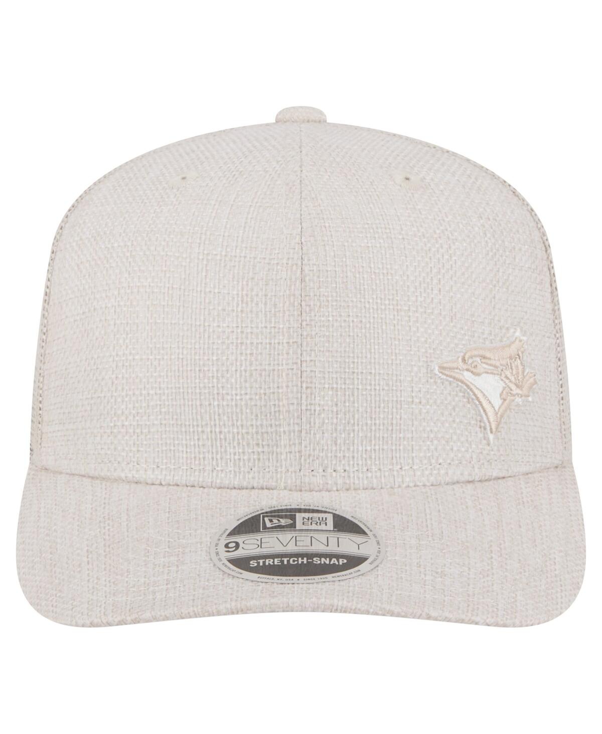 New Era Men's Light Beige Toronto Blue Jays Flawless 9seventy Stretch Snap Hat In Light Beige