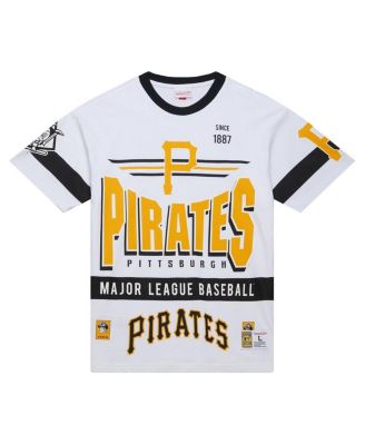 Men's White Pittsburgh Pirates Cooperstown Collection Team Origins Premium T-Shirt
