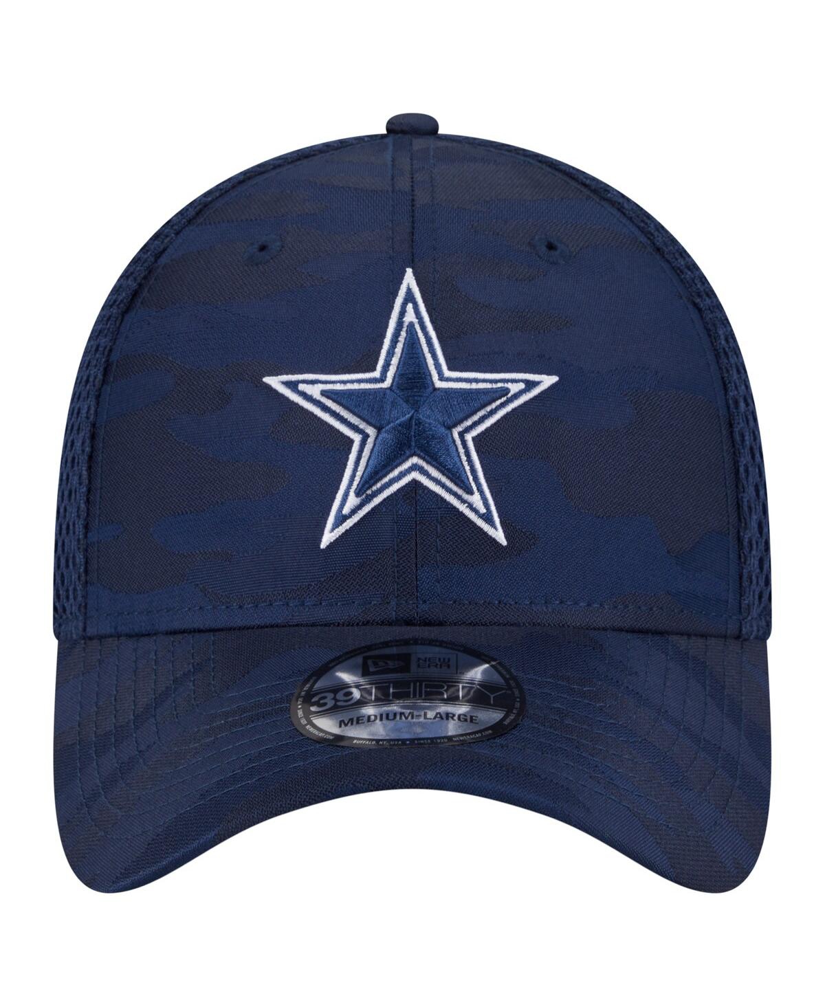 New Era Men's Navy Dallas Cowboys Active Camo 39thirty Flex Hat In Navy