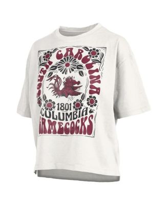 Women's White South Carolina Gamecocks Harmony Oversized T-Shirt