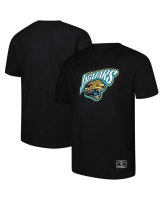 Mitchell & Ness - Men's Black Jacksonville Jaguars Classic Crew Neck T-Shirt
