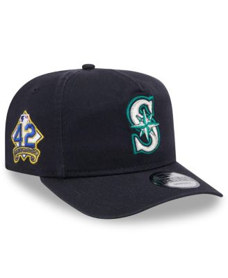 New Era - Men's Navy Seattle Mariners 2025 Jackie Robinson Day Golfer Adjustable Hat