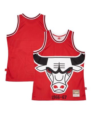 Mitchell & Ness - Men's Red Chicago Bulls Hardwood Classics Blown Out Fashion Jersey