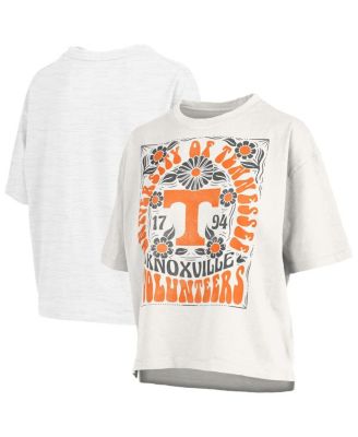 Pressbox - Women's White Tennessee Volunteers Harmony Oversized T-Shirt