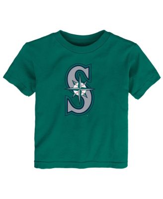Outerstuff - Toddler Teal Seattle Mariners Primary Logo T-Shirt
