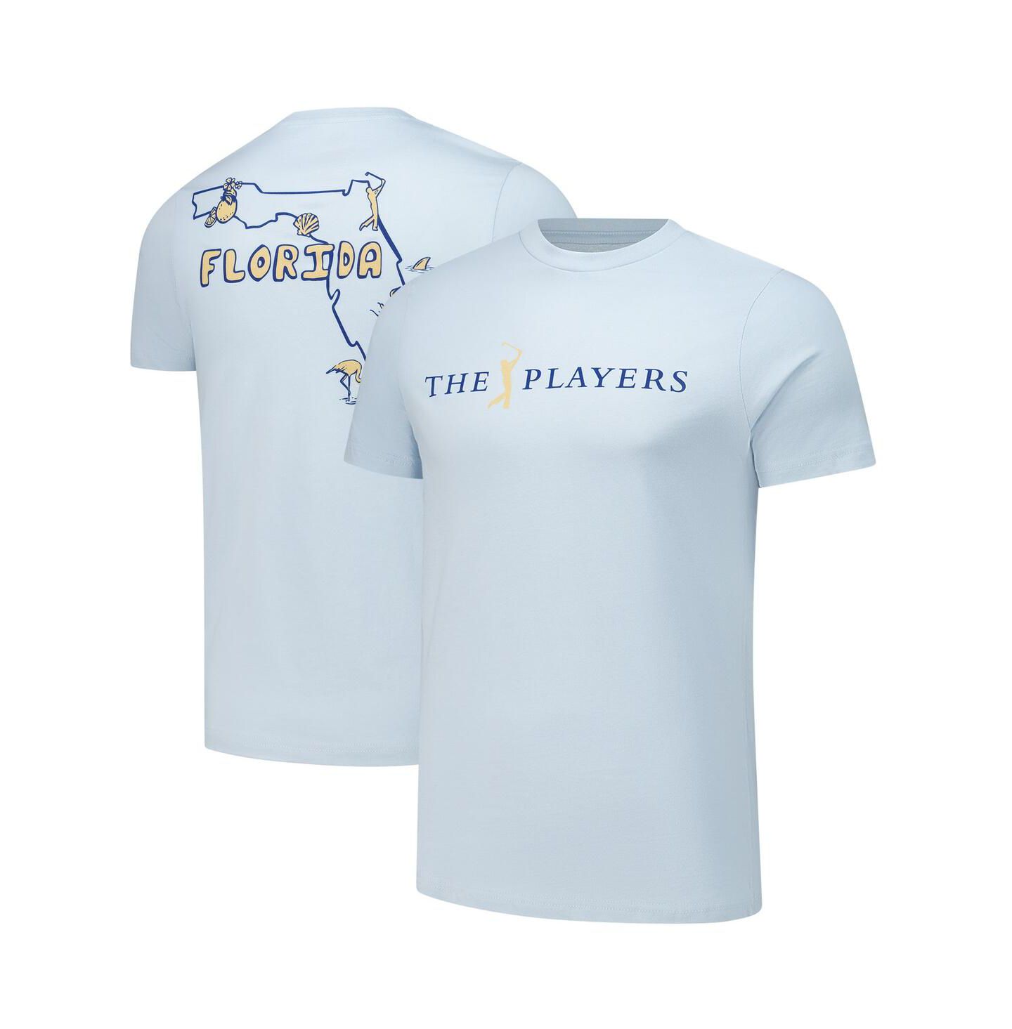 Футболка Flomotion Light Blue the Players Florida Outline — фото 1