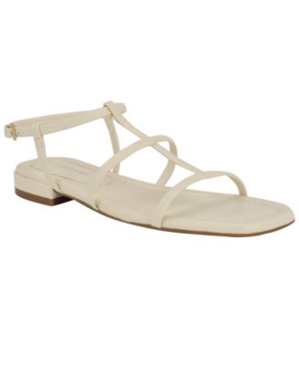 Women's Sallia Strappy Caged Flat Sandals