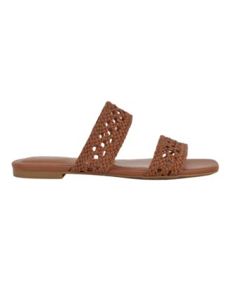Women's Florency Woven Slip-On Flat Sandals