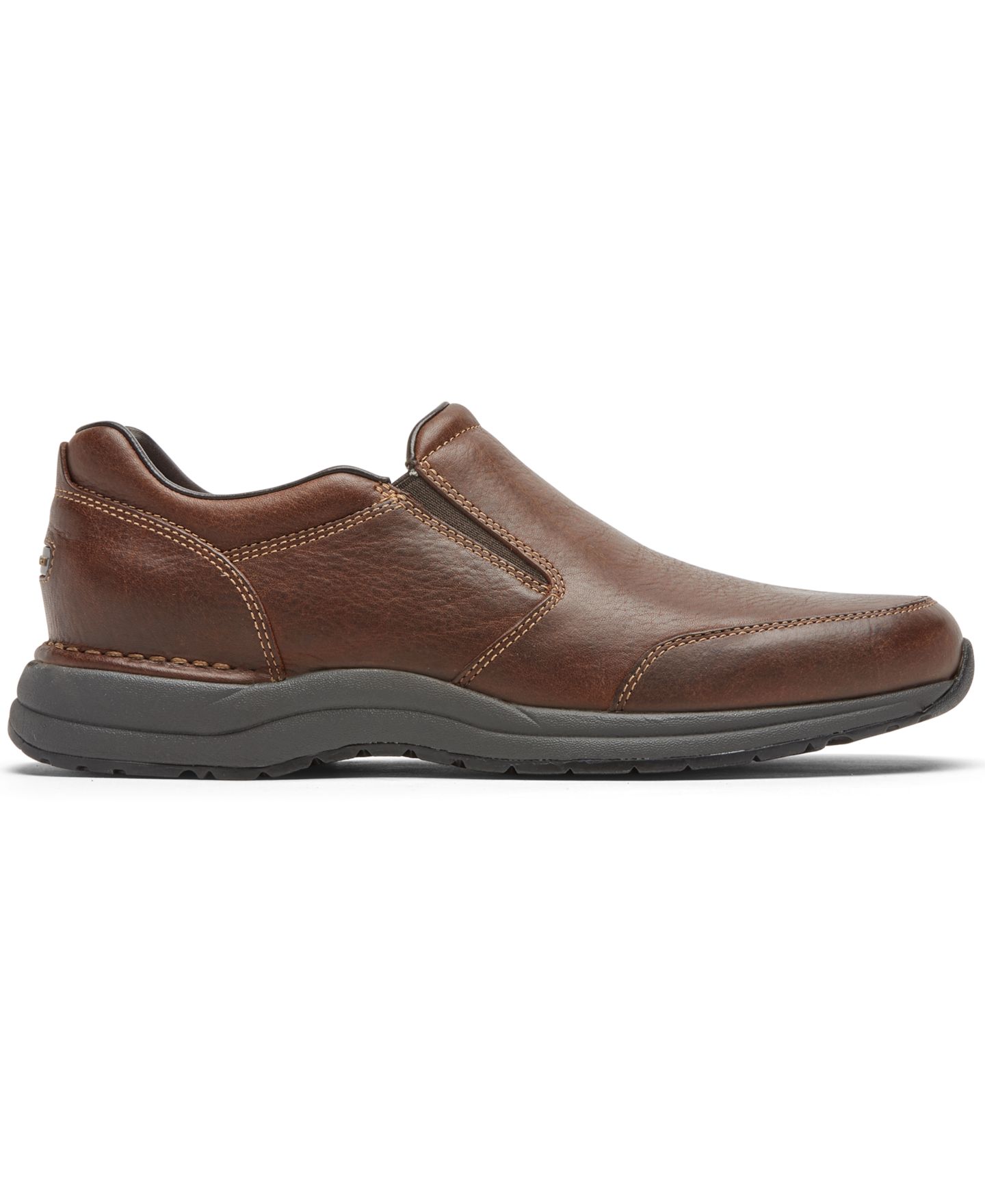 Мужские туфли Rockport Edgehill Double Gore Slip On Dress Shoe, цвет: Светлый коричневый — фото 2