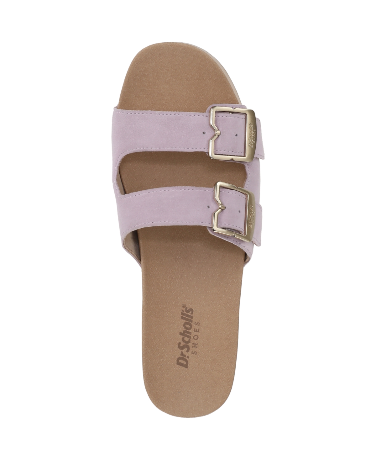 Shop Dr. Scholl's Women's Original Vibe Slide Platform Sandals In Lavender Suede
