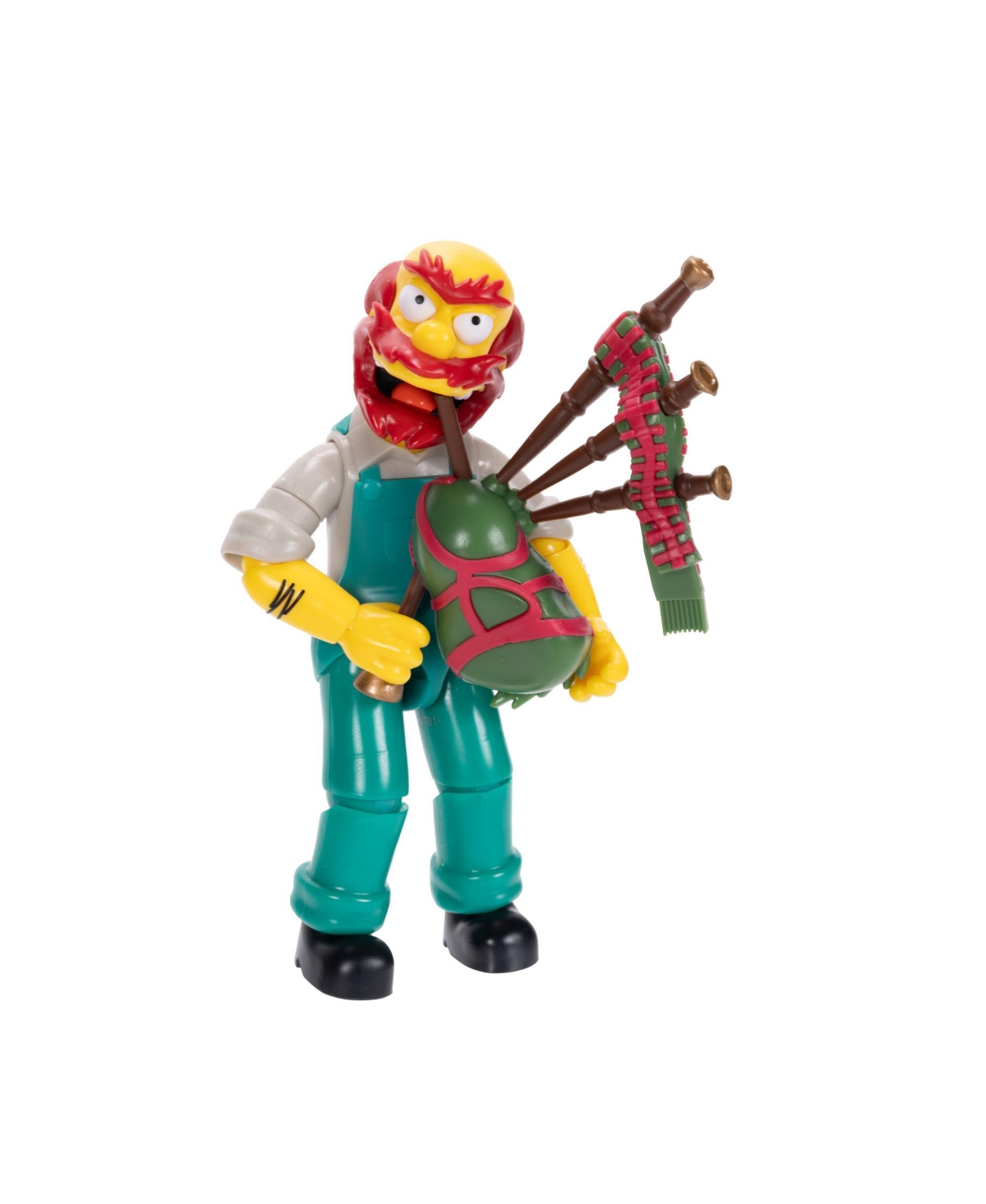 The Simpsons Groundskeeper Willie 5" Action Figure In Multicolor