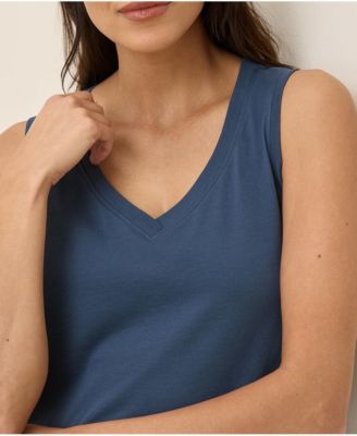 Women's Organic Cotton Softspun V-Neck Tank