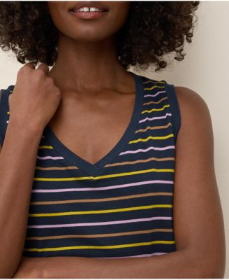 Women's Organic Cotton Softspun V-Neck Tank