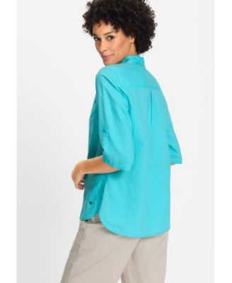 Women's Rolled Sleeve Tab Shirt