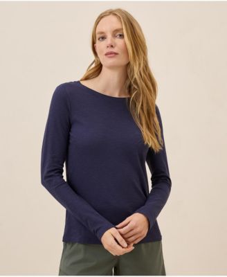 Women's Organic Cotton Featherweight Slub Long Sleeve Tee