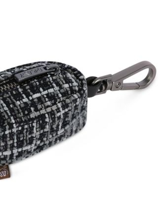 Proper Pup Poop Bag Dispenser: Houndstooth - Black/Gray