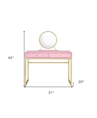 Mirrored 2-Drawer Dresser – Sleek and Stylish Storage