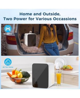 10L Mini Fridge — Compact Cosmetic & Snack Cooler for Skincare, Makeup, Drinks