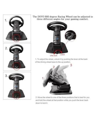 Racing Game Steering Wheel Shifter Experience Ultra-realistic for PC PS3 PS4 Xbox One 360 Android Switch