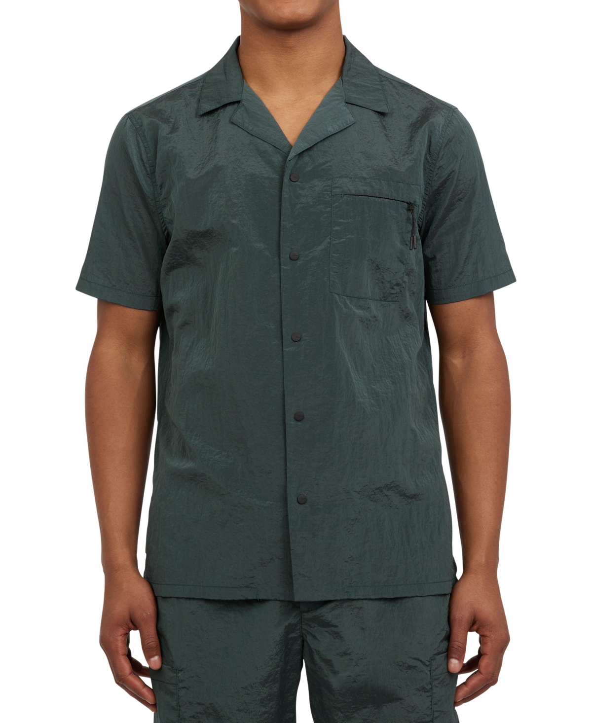 Men's Remi Camp Shirt - Dark pine