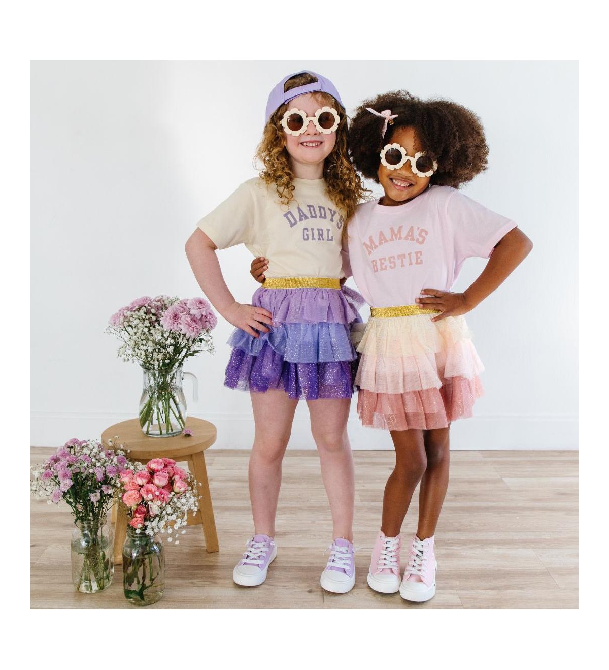 Sweet Wink Baby Girls Daddy's Short Sleeve T-Shirt