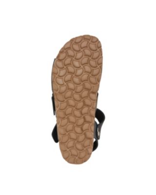 Women's elegant triple strap sandal