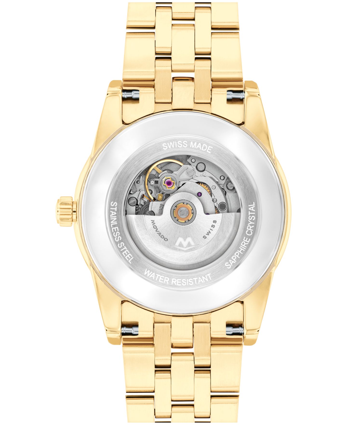 Женские часы Movado Museum Classic Swiss Automatic Yellow PVD, 33mm — фото 3