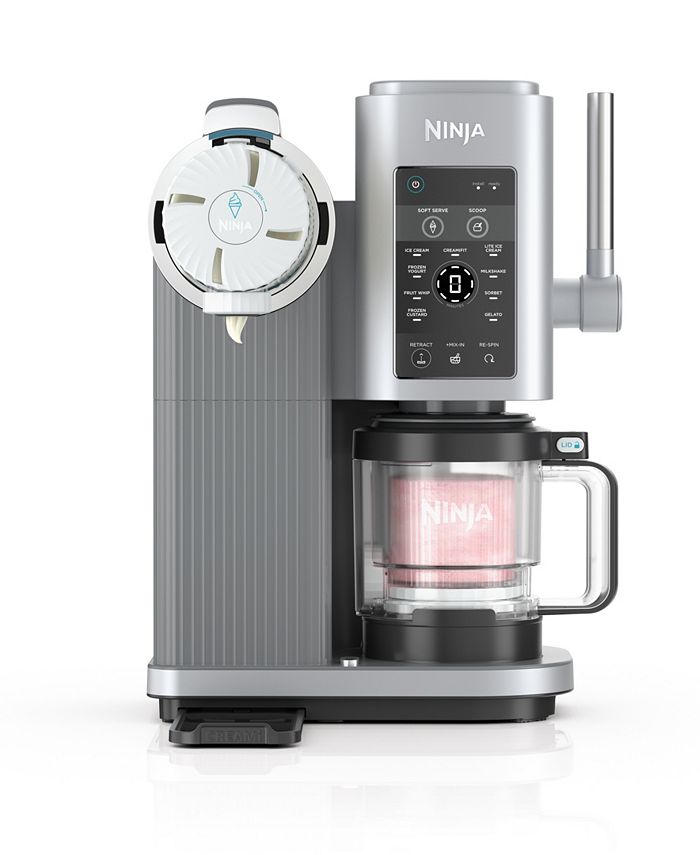 Ninja Swirl by CREAMi Ice Cream and Soft Serve Maker - Silver - ❗MAY HAVE MISSING PIECES/NEEDS CLEANING❗